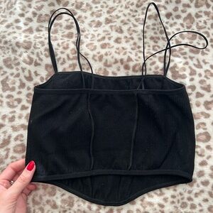 urban outfitters tank top in black